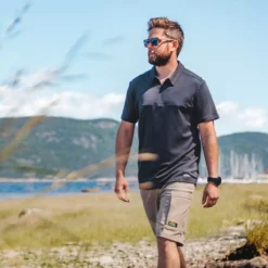 Jones - T-shirt Polo De Golf Pour Homme -Modee Pure Soldes Magasin 16762 raven 4