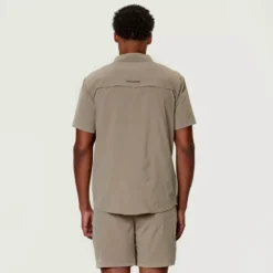 Transit - Chemise Légère Manche Courte 15 Transit - Chemise Légère Manche Courte -Modee Pure Soldes Magasin 16763 maple 3