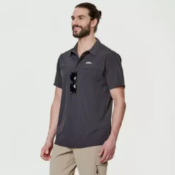 Transit - Chemise Légère Manche Courte 10 Transit - Chemise Légère Manche Courte -Modee Pure Soldes Magasin 16763 raven 1