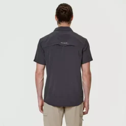 Transit - Chemise Légère Manche Courte 14 Transit - Chemise Légère Manche Courte -Modee Pure Soldes Magasin 16763 raven 3