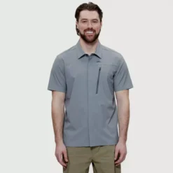 Ora - Chemise à Manches Courtes Extensible - Homme 15 Ora - Chemise à Manches Courtes Extensible - Homme -Modee Pure Soldes Magasin 16779 STORM