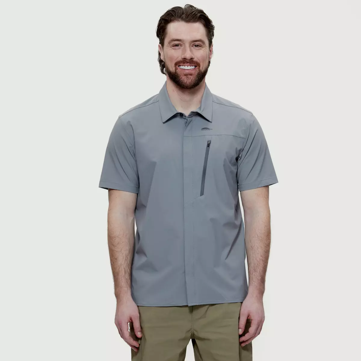 Ora - Chemise à Manches Courtes Extensible - Homme 3 Ora - Chemise à Manches Courtes Extensible - Homme - Image 3