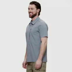 Ora - Chemise à Manches Courtes Extensible - Homme 18 Ora - Chemise à Manches Courtes Extensible - Homme -Modee Pure Soldes Magasin 16779 STORM 1