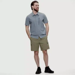 Ora - Chemise à Manches Courtes Extensible - Homme 20 Ora - Chemise à Manches Courtes Extensible - Homme -Modee Pure Soldes Magasin 16779 STORM 2