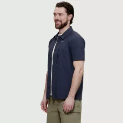 Ora - Chemise à Manches Courtes Extensible - Homme 17 Ora - Chemise à Manches Courtes Extensible - Homme -Modee Pure Soldes Magasin 16779 galblu 1