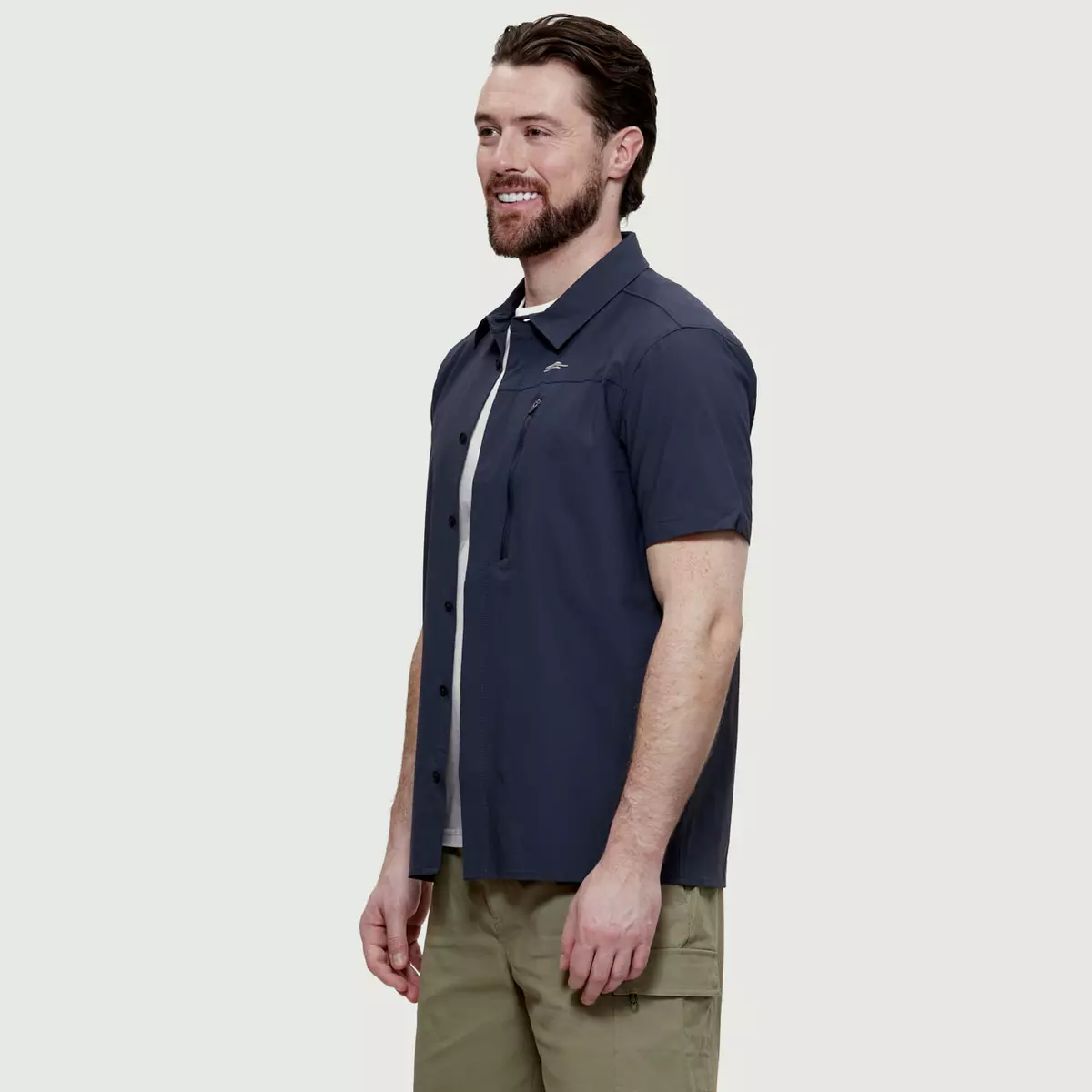 Ora - Chemise à Manches Courtes Extensible - Homme 5 Ora - Chemise à Manches Courtes Extensible - Homme - Image 5