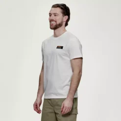 Chloro Classique - T-shirt En Coton Bio Homme -Modee Pure Soldes Magasin 16785 GREIGE 1