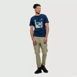 Mingan - T-shirt En Coton Fabriqué Au Québec - Homme -Modee Pure Soldes Magasin 16787 NAVY 2