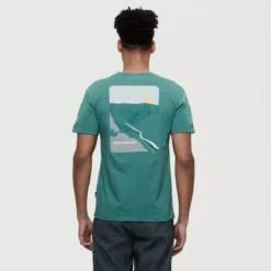 Soleil - T-shirt En Coton Bio Pour Homme -Modee Pure Soldes Magasin 16788 SPRUCE 3