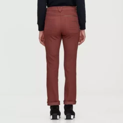 Aventure - Pantalon En Poly-coton Femme -Modee Pure Soldes Magasin 17580 MARRON 3