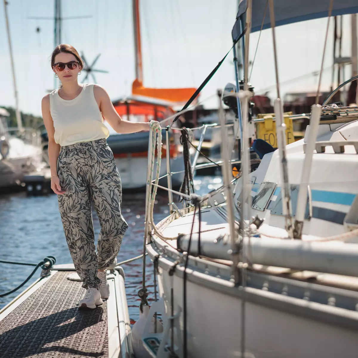 Escale - Jogger En Polyester Biodégradable Femme 9 Escale - Jogger En Polyester Biodégradable Femme - Image 9