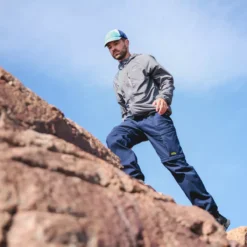 Raid - Pantalon De Randonnée Convertible Homme -Modee Pure Soldes Magasin 17748 NAVY 5