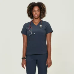 Chemise - Uniforme D'infirmière -Modee Pure Soldes Magasin 17844 bluecl