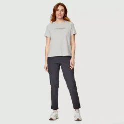 Mont-Valin - T-shirt En Coton Bio Pour Femme 14 Mont-Valin - T-shirt En Coton Bio Pour Femme -Modee Pure Soldes Magasin 17849 IVORY 2