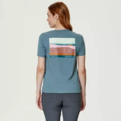 Mont-Valin - T-shirt En Coton Bio Pour Femme 11 Mont-Valin - T-shirt En Coton Bio Pour Femme -Modee Pure Soldes Magasin 17849 STORM 3