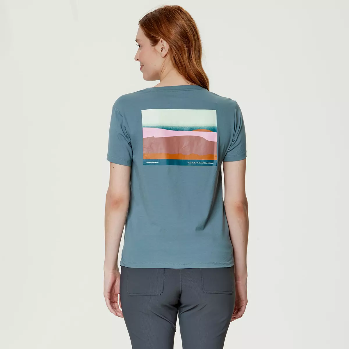 Mont-Valin - T-shirt En Coton Bio Pour Femme 4 Mont-Valin - T-shirt En Coton Bio Pour Femme - Image 4