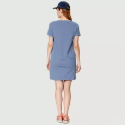 Chloro - Robe T-shirt écologique 24 Chloro - Robe T-shirt écologique -Modee Pure Soldes Magasin 17882 bluhaz 3