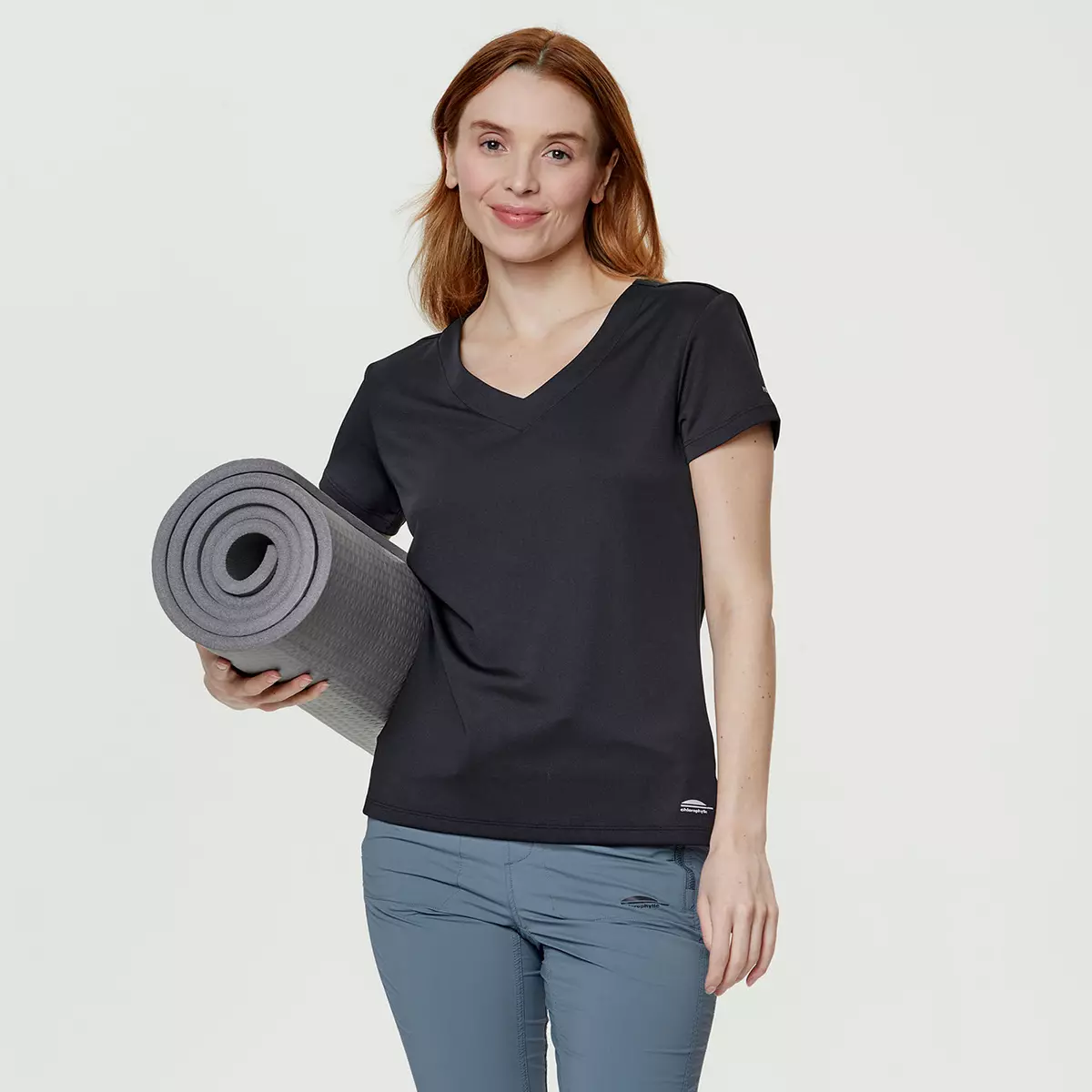 Ltp - T-shirt Col V De Sport Femme 2 Ltp - T-shirt Col V De Sport Femme - Image 2