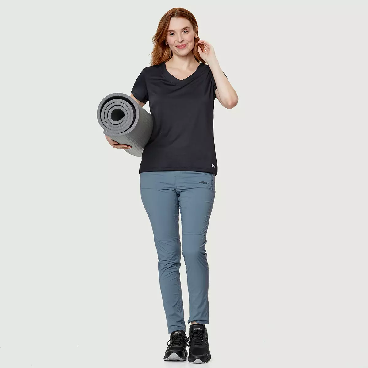 Ltp - T-shirt Col V De Sport Femme 9 Ltp - T-shirt Col V De Sport Femme - Image 9