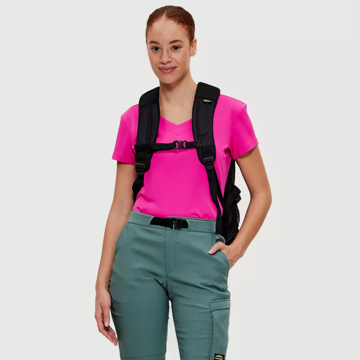 Ltp - T-shirt Col V De Sport Femme 1 Ltp - T-shirt Col V De Sport Femme