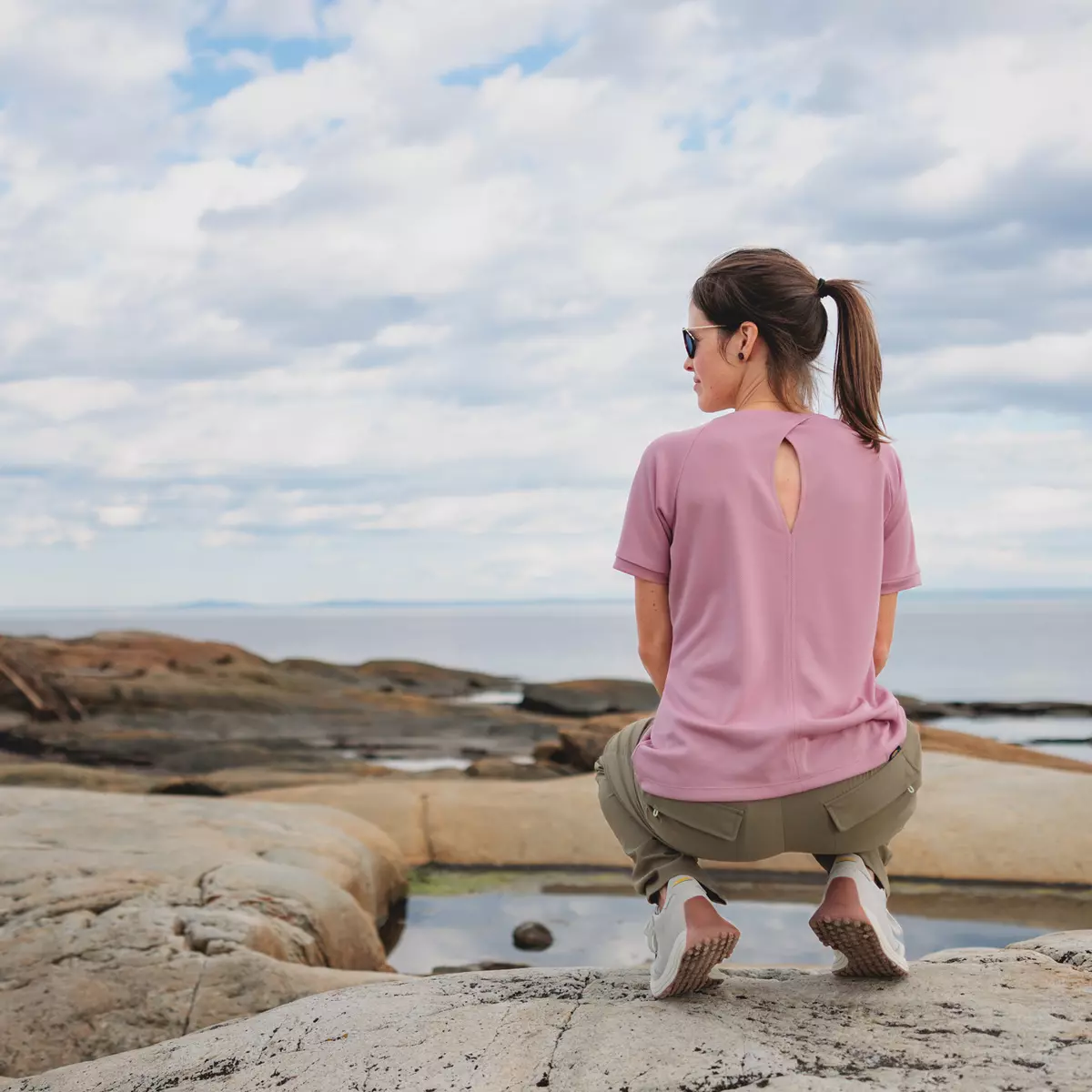 Percé - T-shirt De Yoga Pour Femme 13 Percé - T-shirt De Yoga Pour Femme - Image 13