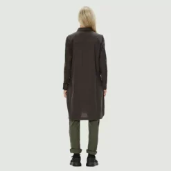 Mégan - Robe-chemise En Flanelle Pour Femme 15 Mégan - Robe-chemise En Flanelle Pour Femme -Modee Pure Soldes Magasin 17957 raven 3