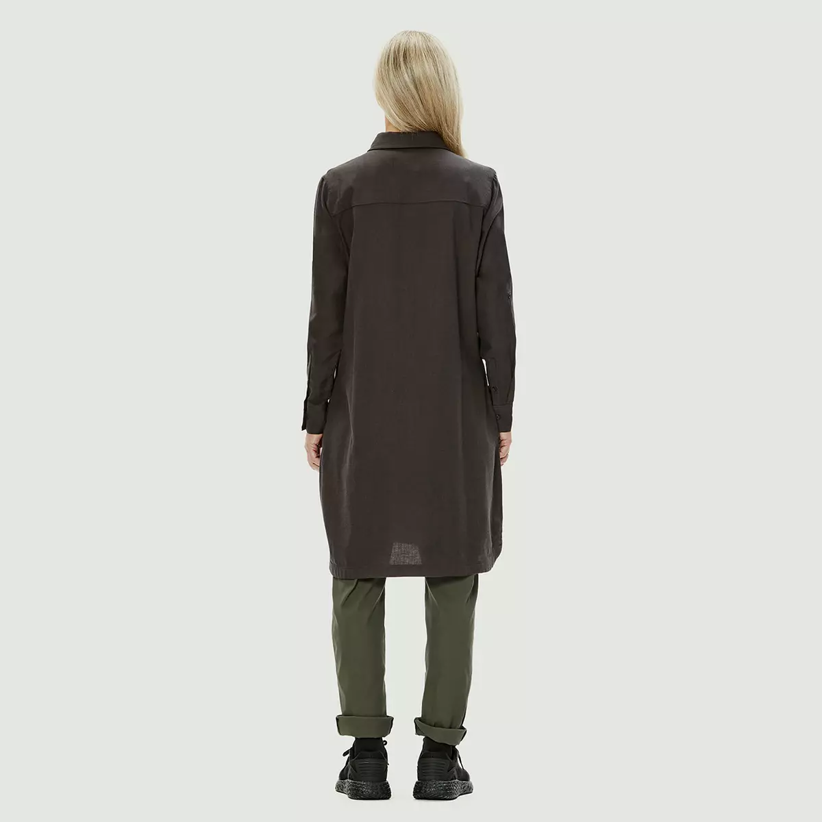 Mégan - Robe-chemise En Flanelle Pour Femme 8 Mégan - Robe-chemise En Flanelle Pour Femme - Image 8