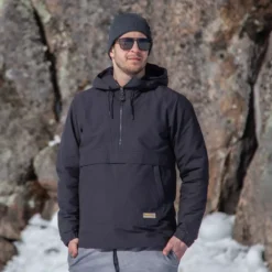 Matéo - Anorak Mi-saison Pour Homme -Modee Pure Soldes Magasin 18030 raven 5