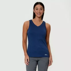 Ltp - Camisole Sport Dos Ouvert Femme -Modee Pure Soldes Magasin 18126 OUTREMER