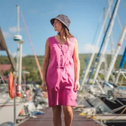 Escale - Robe Sans Manches En Polyester Biodégradable Pour Femme -Modee Pure Soldes Magasin 18131 jam 5