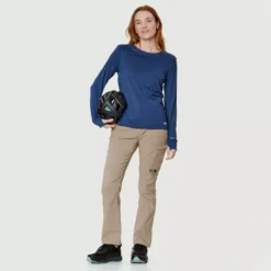 LTP - Chandail Manches Longues Anti-UV Femme -Modee Pure Soldes Magasin 18205 OUTREMER 2