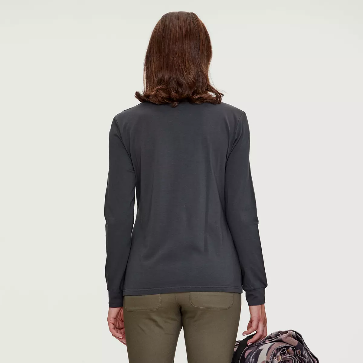 T-chloro - Chandail En Coton Bio Manches Longues Femme 7 T-chloro - Chandail En Coton Bio Manches Longues Femme - Image 7