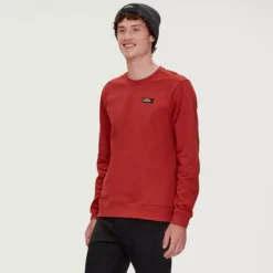 Malo - Chandail En Coton Ouaté Pour Homme -Modee Pure Soldes Magasin 18403 GARNET 1