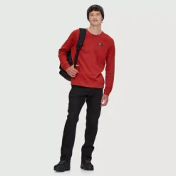 Malo - Chandail En Coton Ouaté Pour Homme -Modee Pure Soldes Magasin 18403 GARNET 2