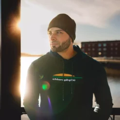 Chloro - Chandail à Capuchon En Coton Ouaté Homme -Modee Pure Soldes Magasin 18405 purebl 6