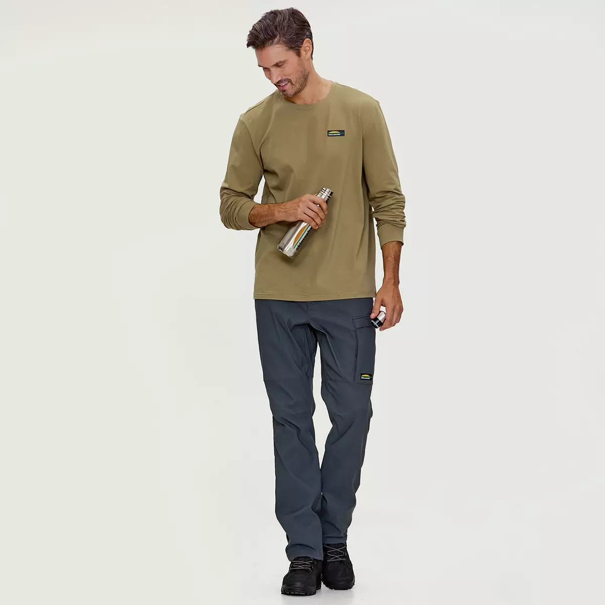 T-chloro - T-shirt En Coton Bio Manches Longues Homme 7 T-chloro - T-shirt En Coton Bio Manches Longues Homme - Image 7