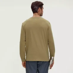 T-chloro - T-shirt En Coton Bio Manches Longues Homme 20 T-chloro - T-shirt En Coton Bio Manches Longues Homme -Modee Pure Soldes Magasin 18408 ALOE 3