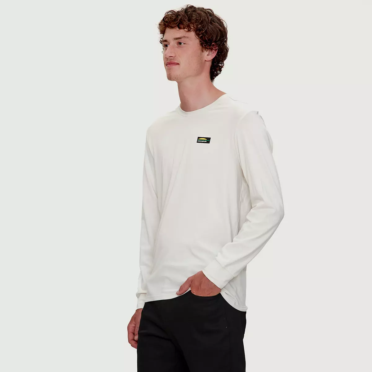 T-chloro - T-shirt En Coton Bio Manches Longues Homme 3 T-chloro - T-shirt En Coton Bio Manches Longues Homme - Image 3