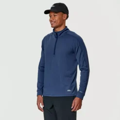 LTP - Chandail Manches Longues Anti-UV Homme -Modee Pure Soldes Magasin 18409 OUTREMER 1