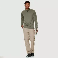 LTP - Chandail Manches Longues Anti-UV Homme -Modee Pure Soldes Magasin 18409 hemlock 2