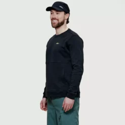 Forillon - Chandail En Coton Bouclé Pour Homme -Modee Pure Soldes Magasin 18413 raven 1