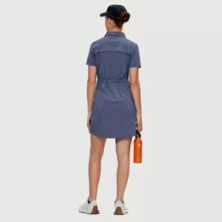 Allyson - Robe à Manches Courtes Pour Femme -Modee Pure Soldes Magasin 18500 nigsky 3