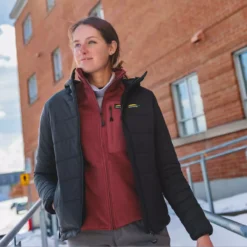 Prima - Veste Isolée Compressible Pour Femme -Modee Pure Soldes Magasin 62460 raven 6