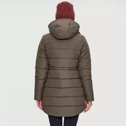 Louisa - Manteau Isolé Mi-long à Capuche Femme -Modee Pure Soldes Magasin 62486 falcon 3