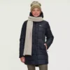 Louisa - Manteau Isolé Mi-long à Capuche Femme