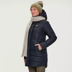 Louisa - Manteau Isolé Mi-long à Capuche Femme -Modee Pure Soldes Magasin 62486 purebl 1