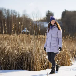 Louisa - Manteau Isolé Mi-long à Capuche Femme -Modee Pure Soldes Magasin 62486 pursha 5