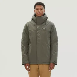 Matagami - Manteau Isolé à Capuchon Pour Homme -Modee Pure Soldes Magasin 66639 niggre