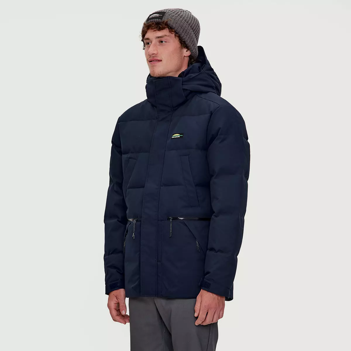Foster - Parka Matelassé En Duvet Pour Homme 3 Foster - Parka Matelassé En Duvet Pour Homme - Image 3