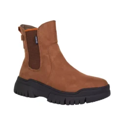 Anna - Bottes D'hiver écoresponsable -Modee Pure Soldes Magasin 72057 TAN 1